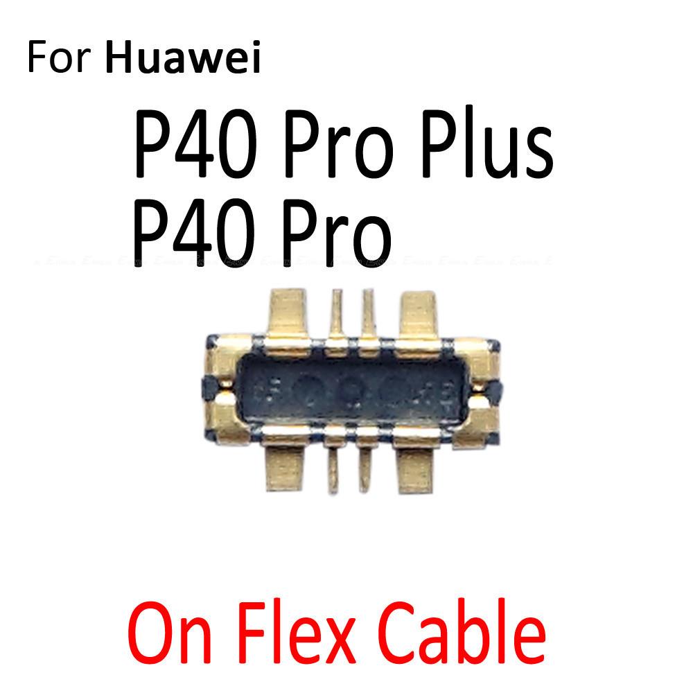 Set 2 Kẹp Giữ Pin Cho Bảng Mạch Chính HuaWei P10 P20 P30 P40 Lite E Pro Plus