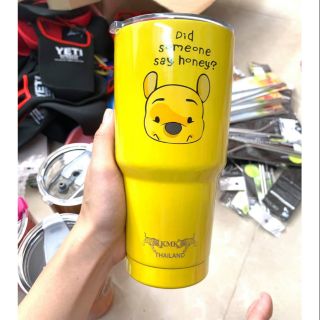 SALE COMBO LY GIỬ NHIỆT YETI GẤU VÀNG