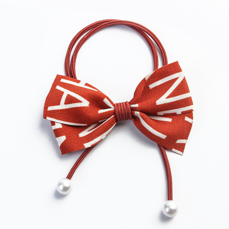 Dây buộc tóc trang trí nơ thời trang phong cách Hàn Quốc