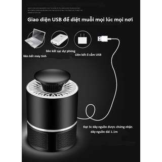 Đèn Bắt Muỗi Thông Minh Cắm USB