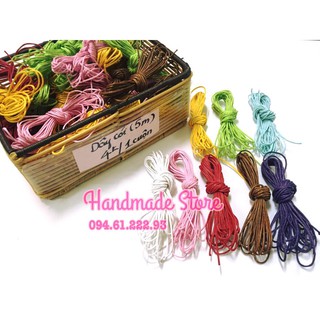 Dây cói nhiều màu (Cuộn 5m)