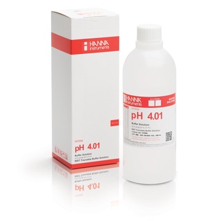 Dung dịch hiệu chuẩn ph 4.01 hanna instruments chai 500ml hi7004l