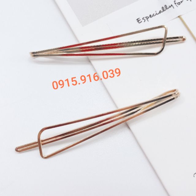 1 Kẹp Mái Thời Trang, Kẹp tóc kim loại
