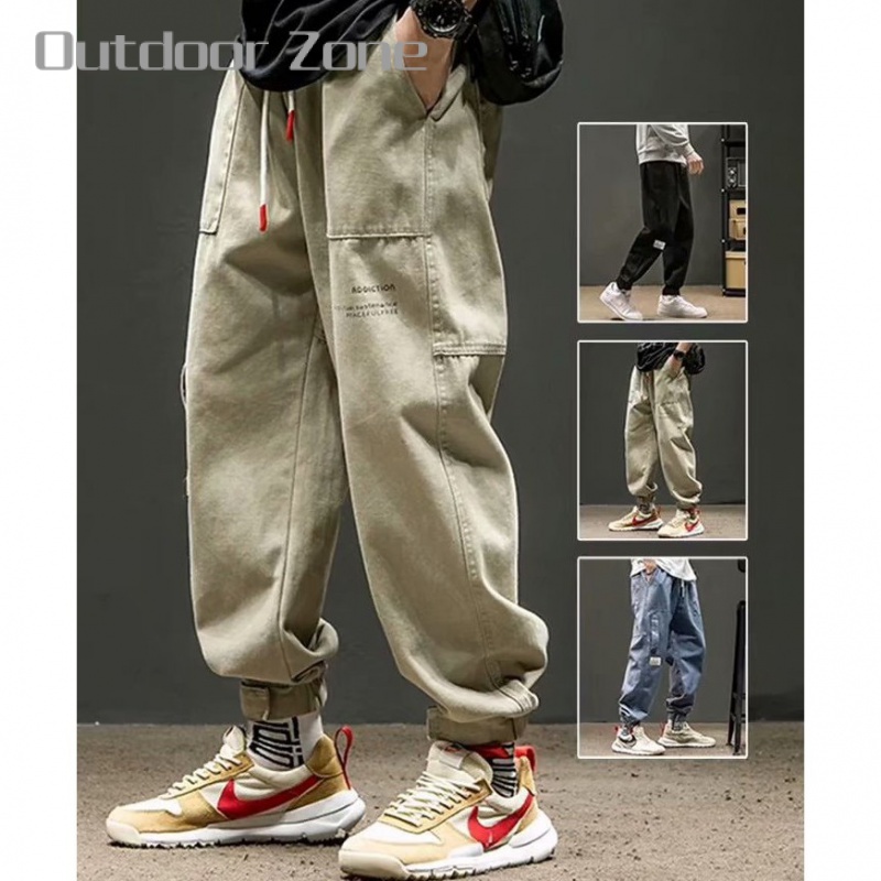 Quần Dài Dáng Rộng Phong Cách Hip Hop Đường Phố Cá Tính Cho Nam
