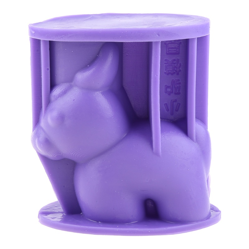 Khuôn Silicone Làm Đồ Trang Trí Thủ Công Hình Chú Lừa Con Đáng Yêu