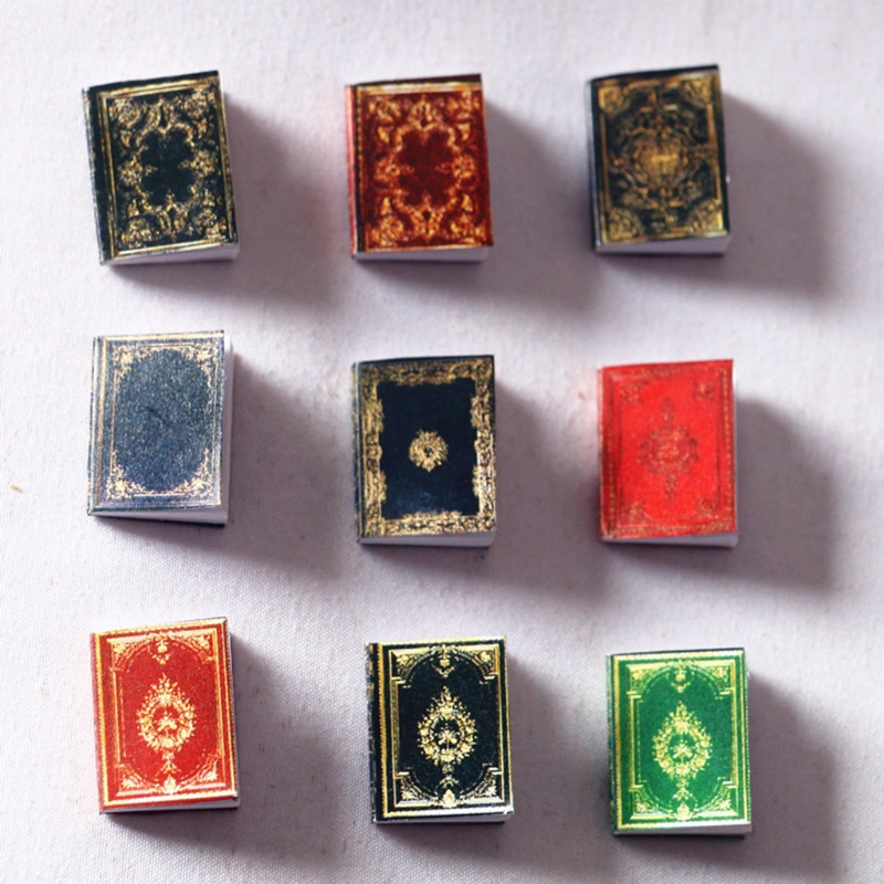 Bộ 3 Cuốn Sách Lật mini Cho Nhà Búp Bê