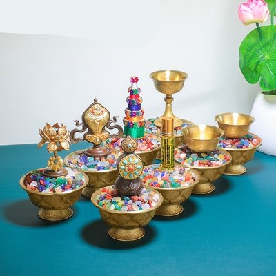 Bộ 8 Món Cúng Dường Mật Tông Người Gieo Duyên