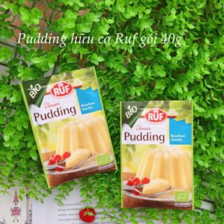 [RUF] Bột pudding hữu cơ  vị vani 40g