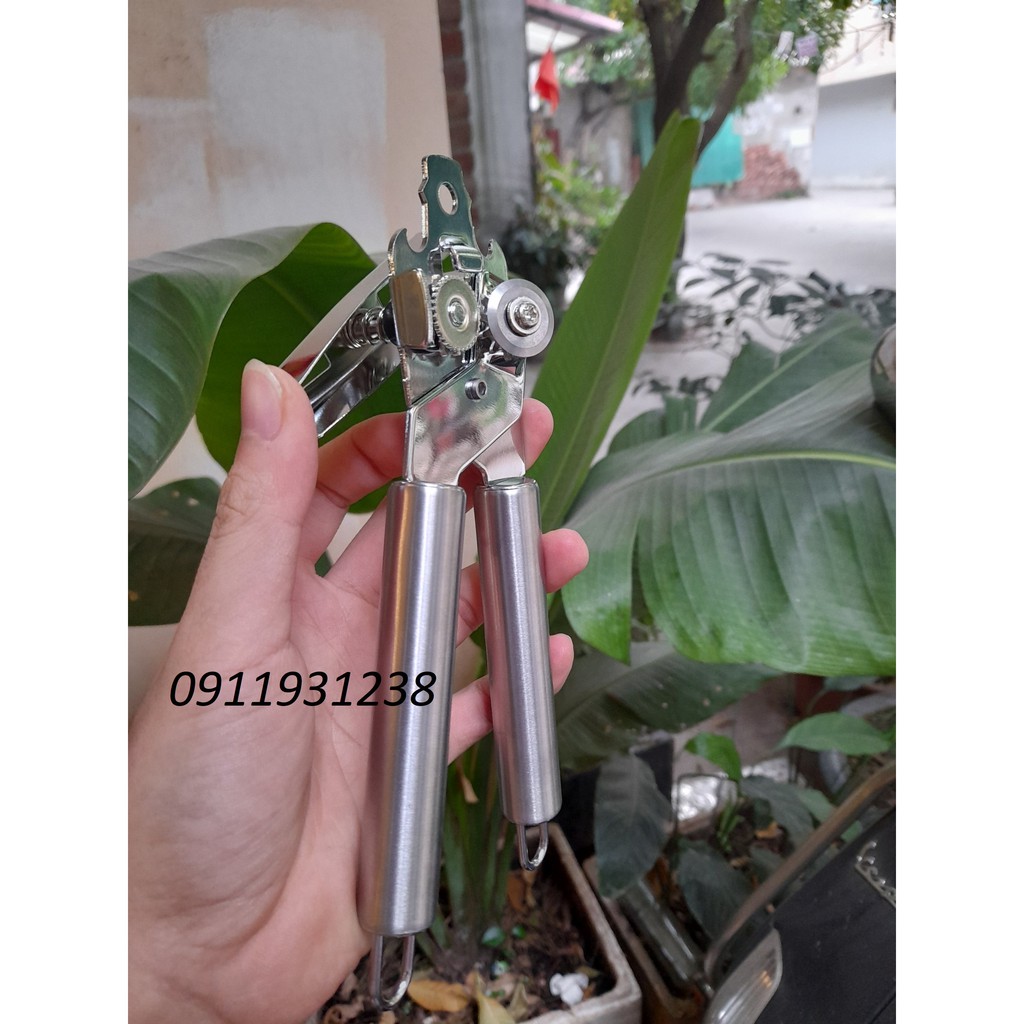 Dụng cụ mở nắp lon bia , đồ đóng lon đa năng (hàng chuẩn loại 1 inox xịn)