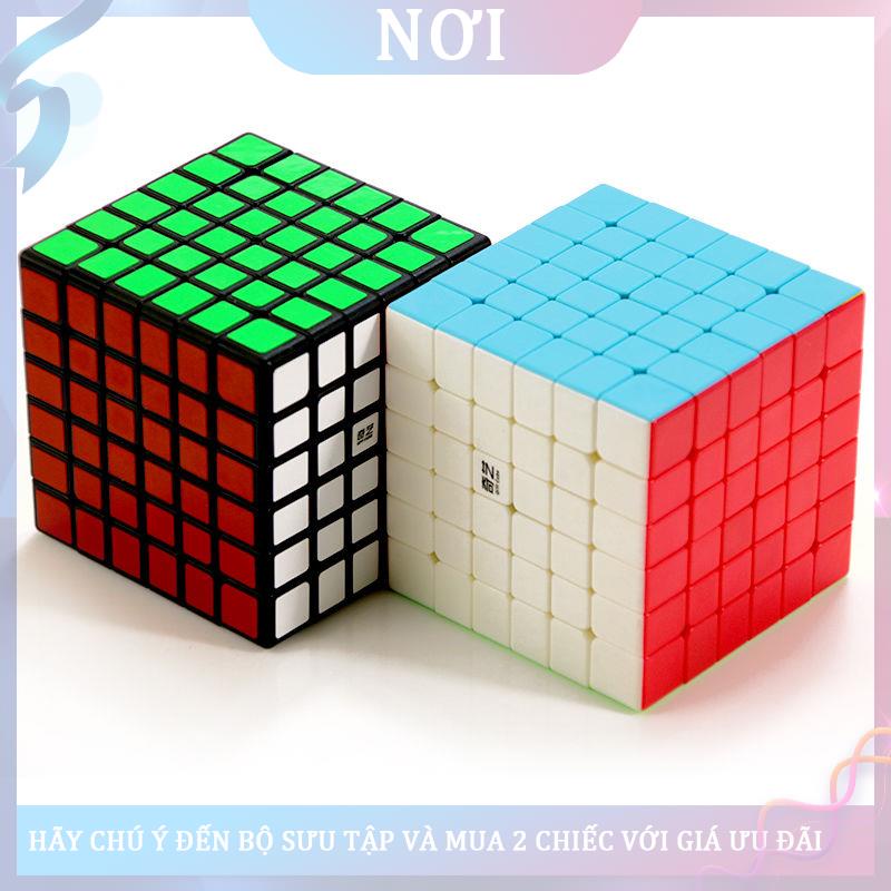 ✻❉℡Qiyi 6-order Rubik s Cube Qifan 6th-order mịn và cao cấp đồ chơi giáo dục dành cho trẻ em có màu rắn sản phẩm