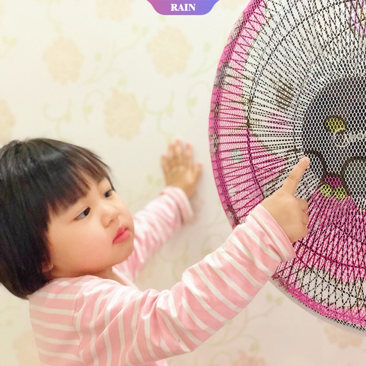 SANRIO Vỏ Bọc Quạt Điện Chống Bụi In Hoạt Hình Cinnamoroll My Melody Hello Kitty Dễ Thương Bảo Vệ Ngón Tay Cho Bé