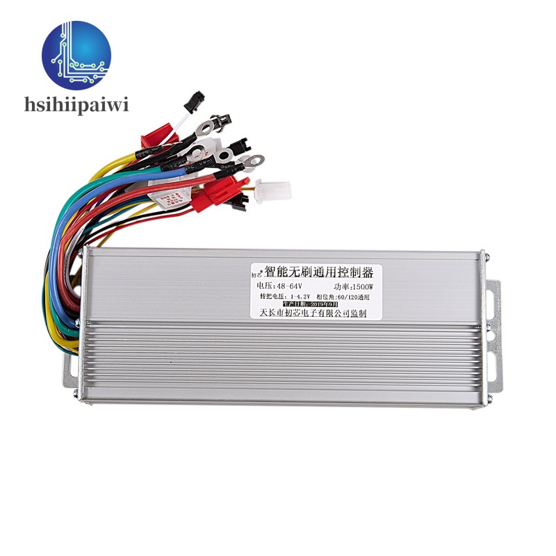 Thiết bị điều khiển động cơ không chổi than 48v 60v 64v 1500w chuyên dụng cho xe đạp / xe điện / scooter