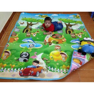 Thảm Xốp 2 Mặt Cho Bé Maboshi Nhiều Kích Cỡ, Màu Ngẫu Nhiên