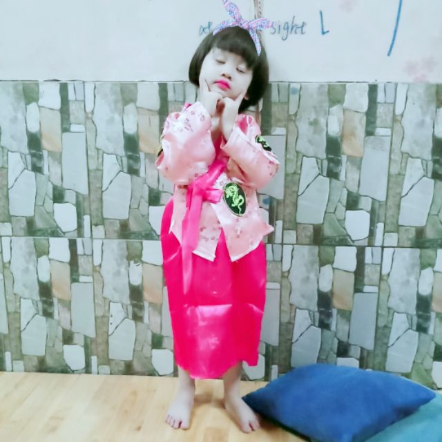 Bộ Hanbok cho bé gái từ 12kg đến 26kg