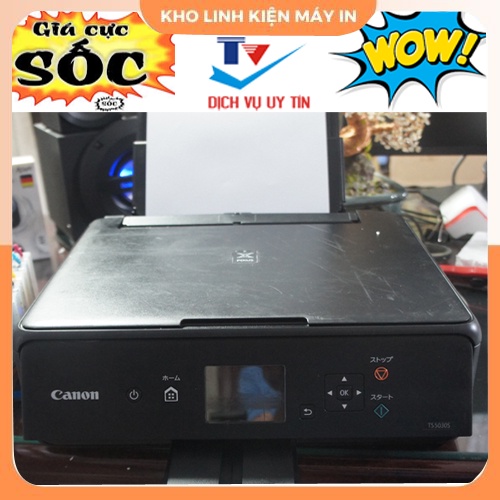 Máy in màu cũ canon TS 5030 6120 6030 đa năng có in wifi photocopy scan hàng đẹp bền có BH kholinhki