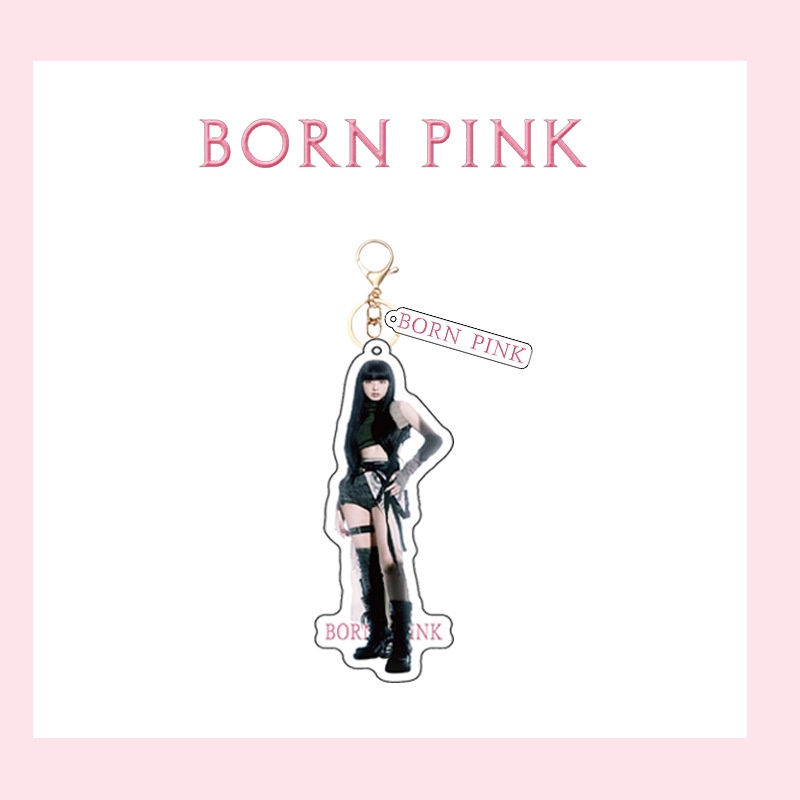 Móc Khóa Hình Thành Viên Nhóm Nhạc Hàn Quốc Jennie Lisa Kpop Mới
