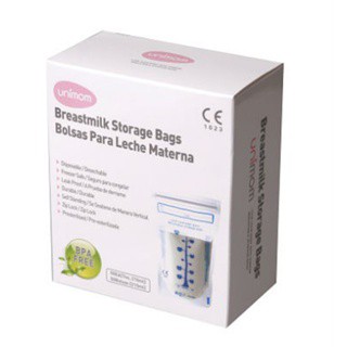 Túi trữ sữa Unimom không có BPA 210ml (60 túi) CV.870183