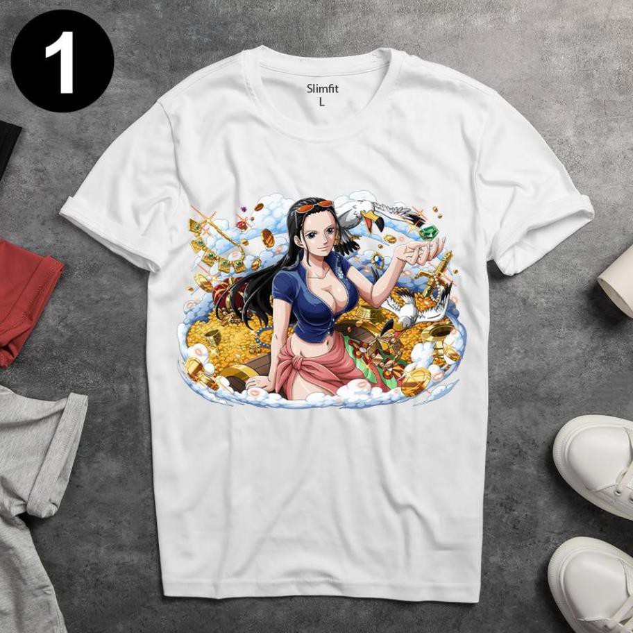 (SALE) ⚡️FREESHIP⚡️Áo Thun In Hình Nico Robin - Áo Thun One Piece