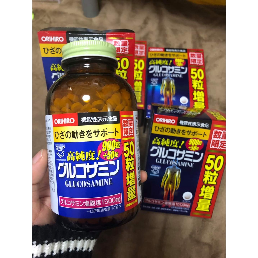 Viên uống Glucosamine Orihiro 950 viên Nhật Bản