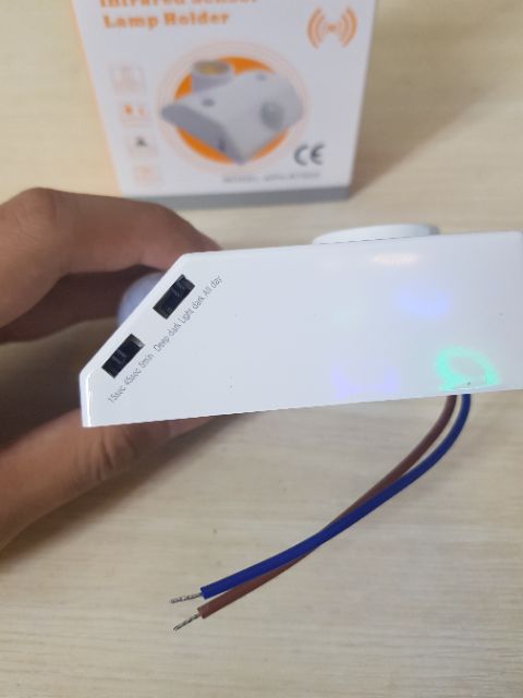 Đui đèn cảm ứng hồng ngoại E27