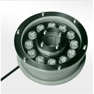 Đèn Led âm nước dạng bánh xe 12w đổi màu