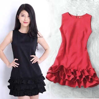 (40kg - 58kg )VÁY SUÔNG NỮ THỜI TRANG - ĐẦM SUÔNG SÁT NÁCH LAI BÈO TẦNG THỜI TRANG NỮ HOT