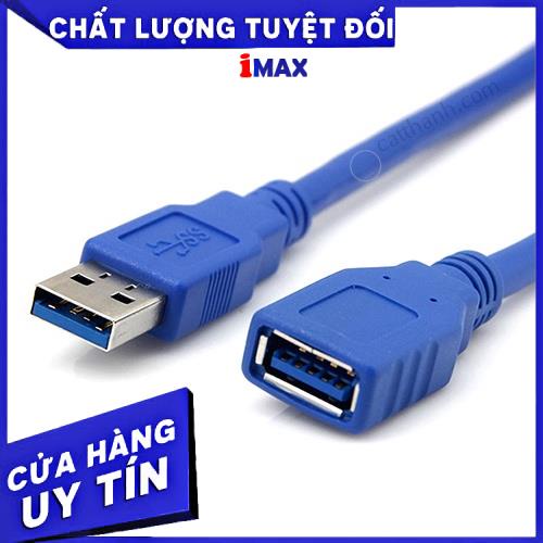 Dây Nối Dài Usb 3M Xanh/Đen Cáp Nối Dài Chống Nhiễu 2 Đầu Siêu Bền