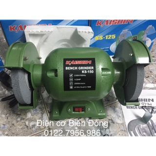 Máy mài 🔥FREESHIP🔥 Máy mài2 đá 6 Bench Grinder mài sắt, gỗ, kéo, phá đá, kim loại.
