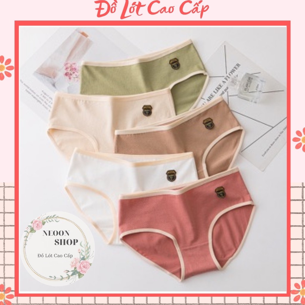 Quần Lót Nữ Cotton Happy Girl Mịn Chất Lượng Cao Cấp ( Được Chọn Màu )