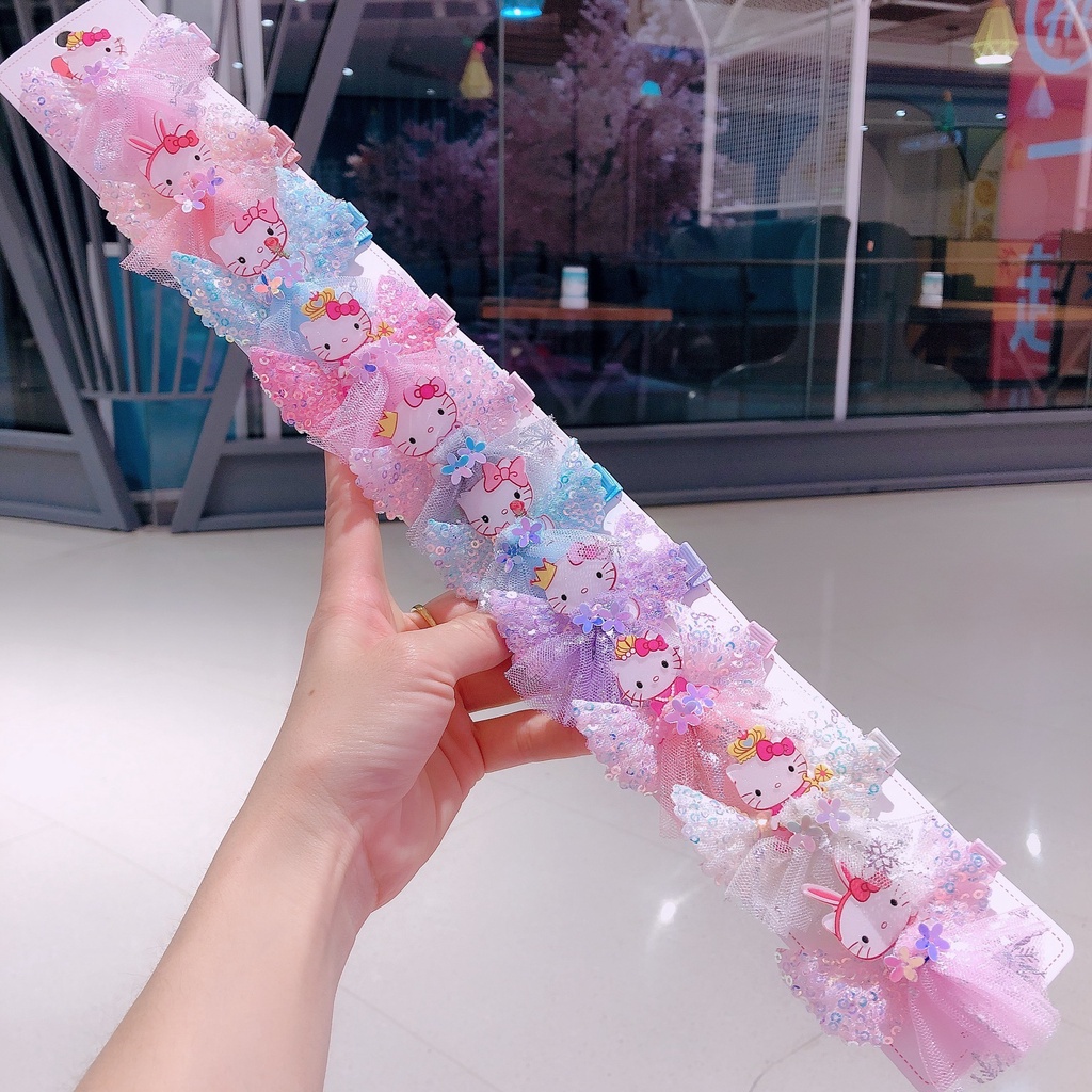 {Giá 1 cái} CÔNG CHÚA DISNEYLAND -  KẸP MỎ VỊT HÌNH CÔNG CHÚA CHO BÉ