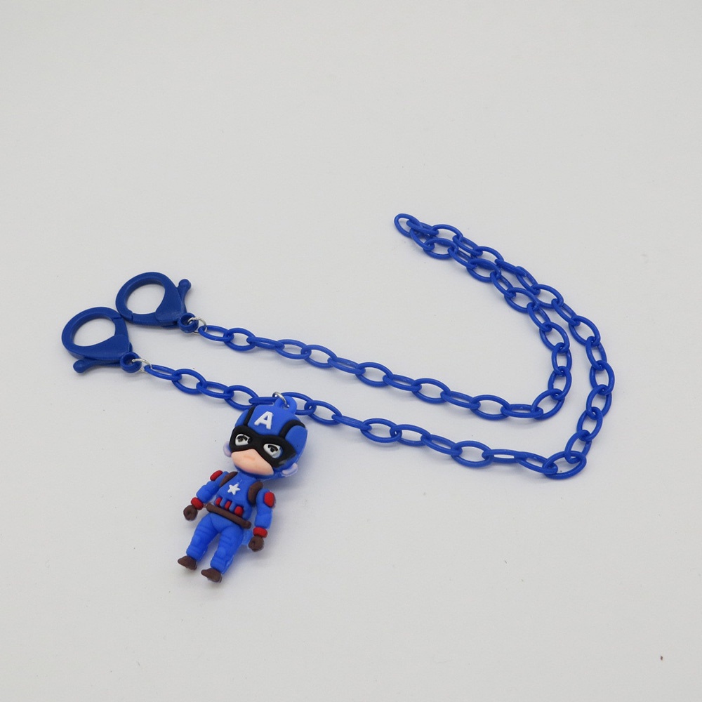 Dây Đeo Khẩu Trang Hình Siêu Anh Hùng Hoạt Hình 58cm Chống Thất Lạc Cho Bé