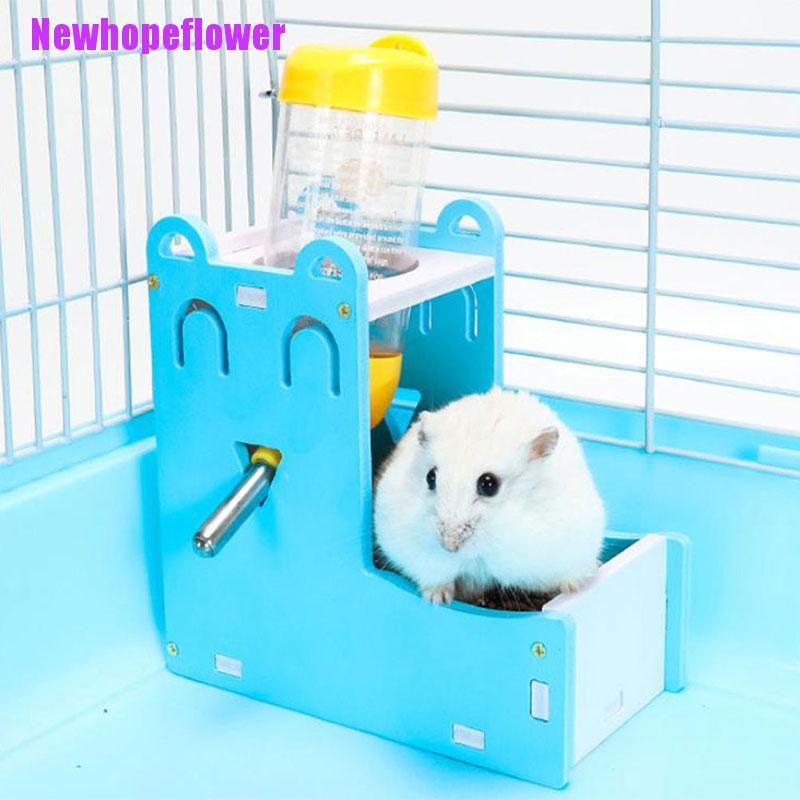 Bình Đựng Nước Uống 2 Trong 1 Treo Lồng Nuôi Chuột Hamster