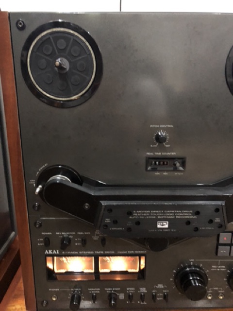 ĐẦU BĂNG CỐI AKAI GX-635D ĐEN có Hub