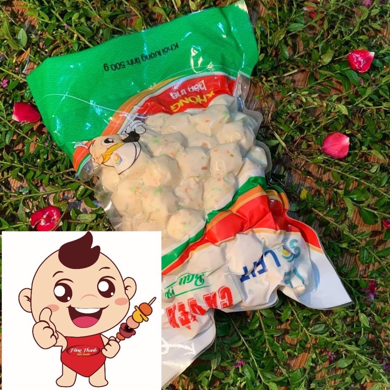 🍀Cá viên rau củ ngon🍀 Mega 500g
