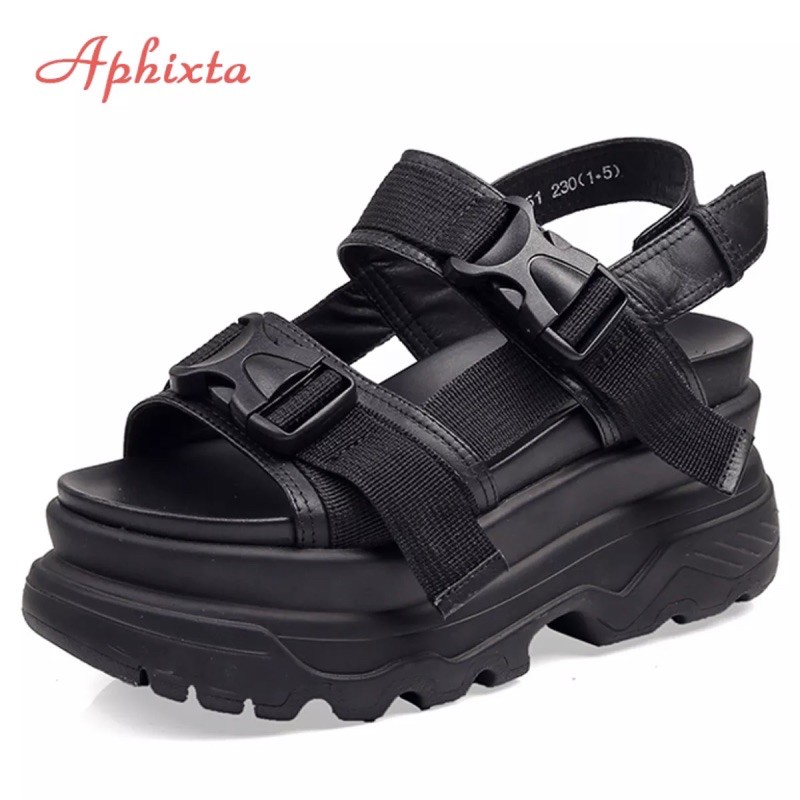 GIÀY BUCKET SANDAL MÀU ĐEN
