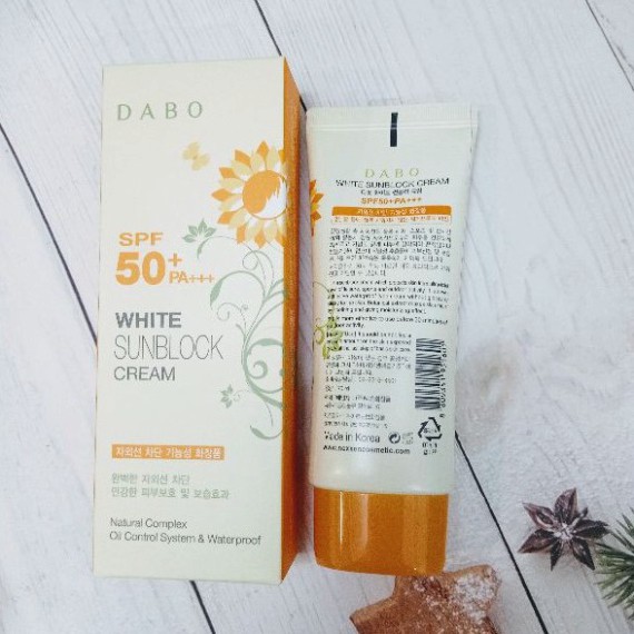 Kem chống nắng DABO WHite Sunblock