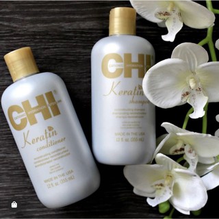 Dầu xả phục hồi tóc Chi Keratin Conditioner 355ml