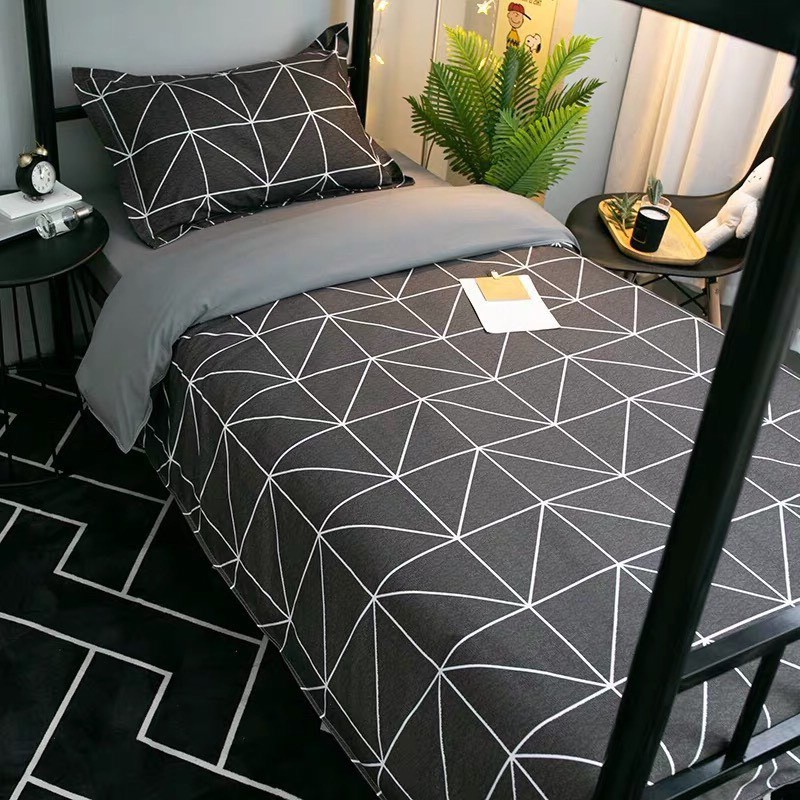 Bộ chăn ga gối cotton poly nhập khẩu set  vỏ chăn ga gối mềm mịn | BigBuy360 - bigbuy360.vn