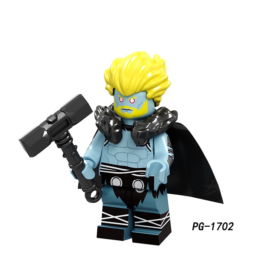 Mô Hình Đồ Chơi Lắp Ráp Nhân Vật Thor Killer Robin Marvel nano Ninjago