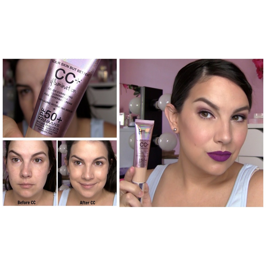 Kem nền CC Cream It Cosmetics Your Skin But Better™ CC+ Illumination™ with SPF 50+ | BigBuy360 - bigbuy360.vn