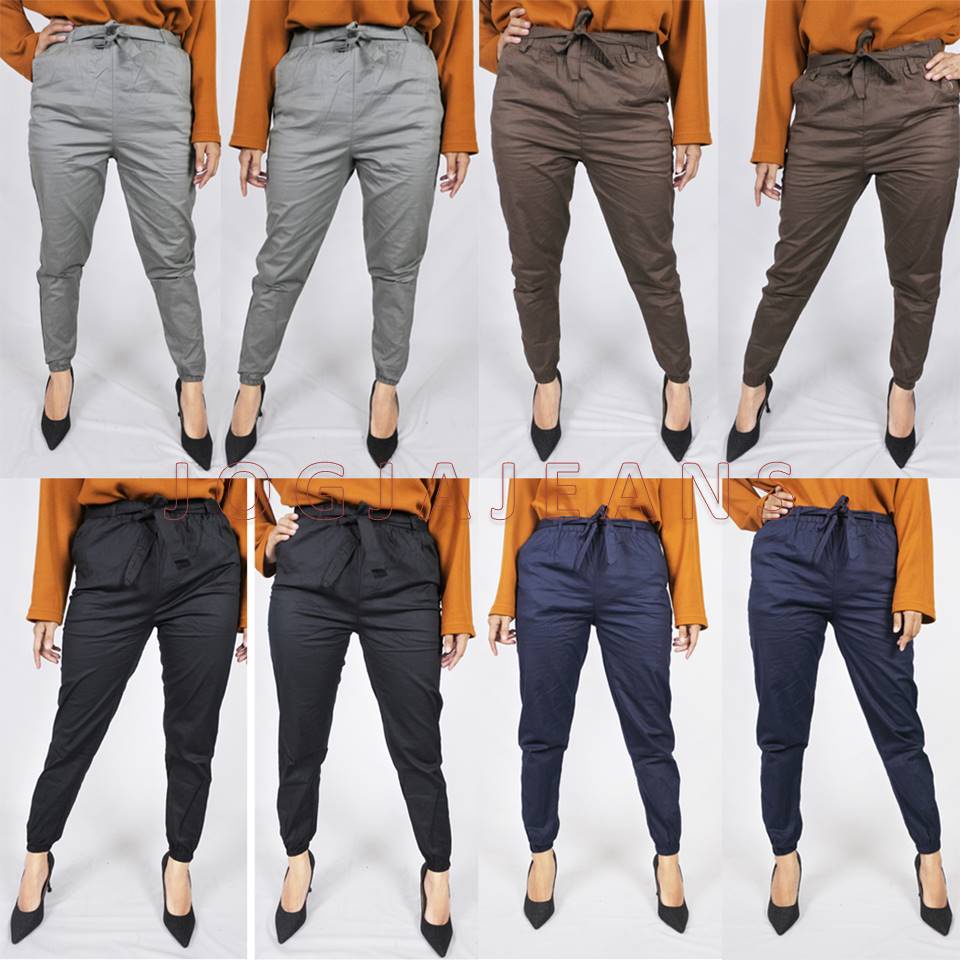 Quần Jogger Vải Cotton Cho Nữ