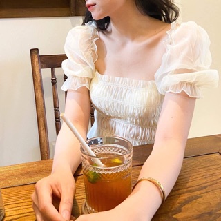 ❌sale❌ áo trễ vai tay bồng