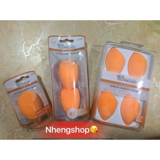 [Tách/nguyên] MÚT TÁN NỀN REAL TECHNIQUES MIRACLE COMPLEXION SPONGE