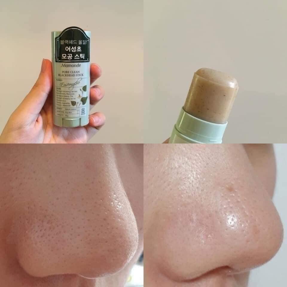 Thanh lăn mụn đầu đen Mamonde Pore Clean Blackhead Stick 18g - CO193