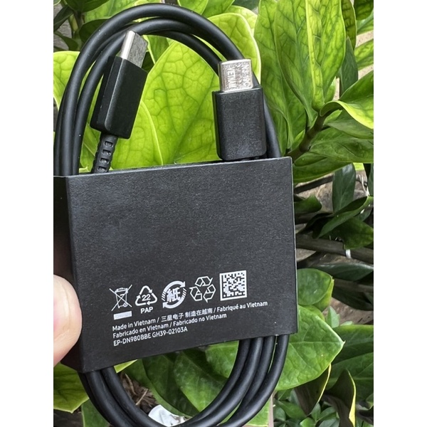Cáp sạc Samsung C-C chính hãng, dài 1.2mét, sạc nhanh