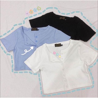 Croptop cổ tim