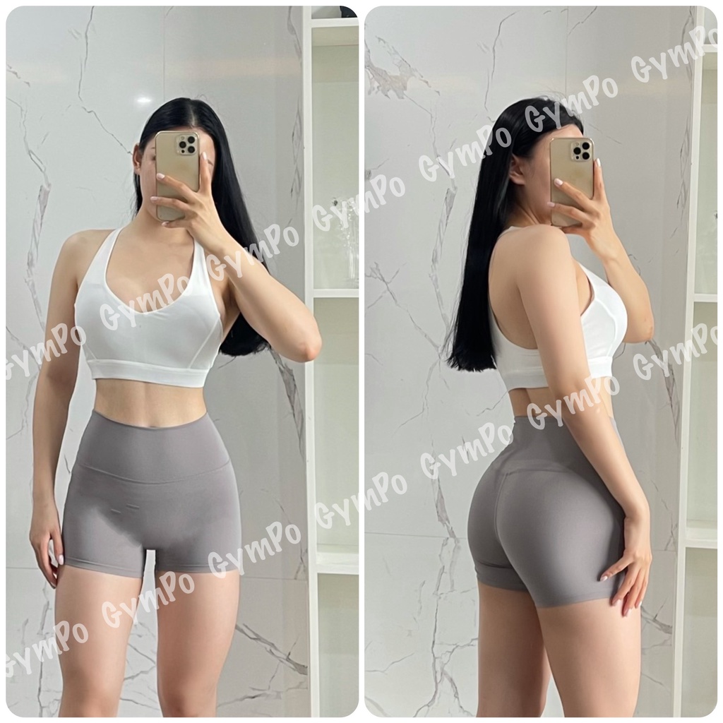 Quần Đùi Thể Thao Poly Trơn Màu