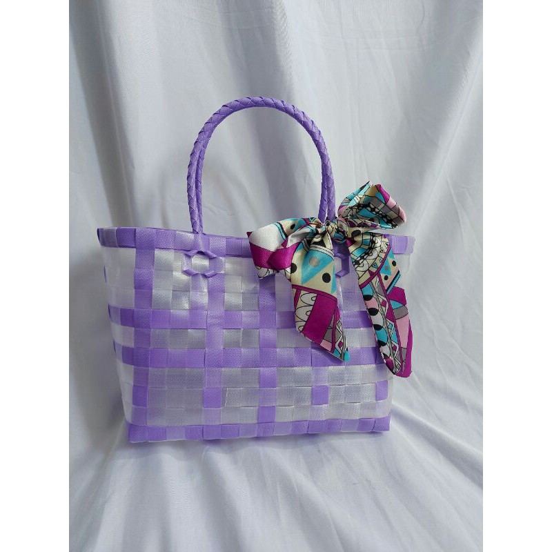 Giỏ đan trong suốt siêu xinh