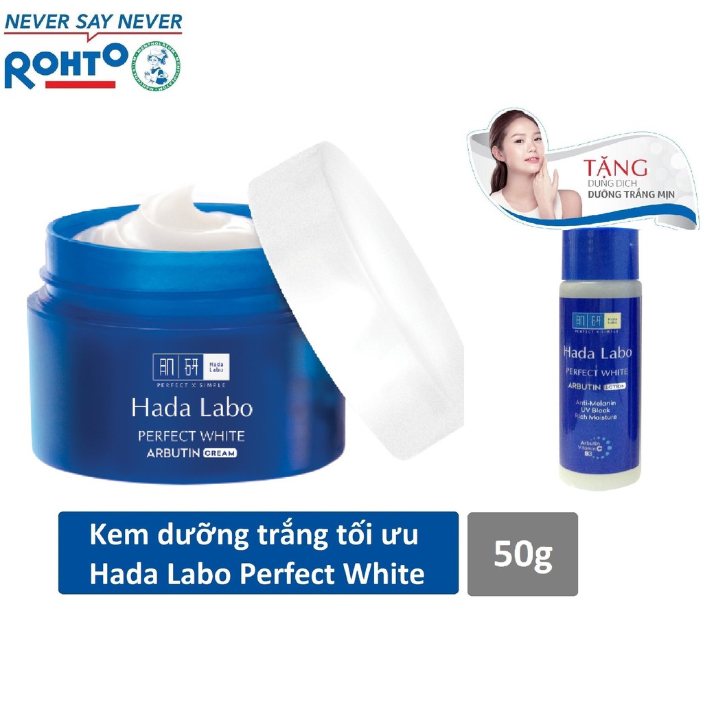 Kem dưỡng trắng Hoàn Hảo Hada Labo Perfect White 50g | BigBuy360 - bigbuy360.vn