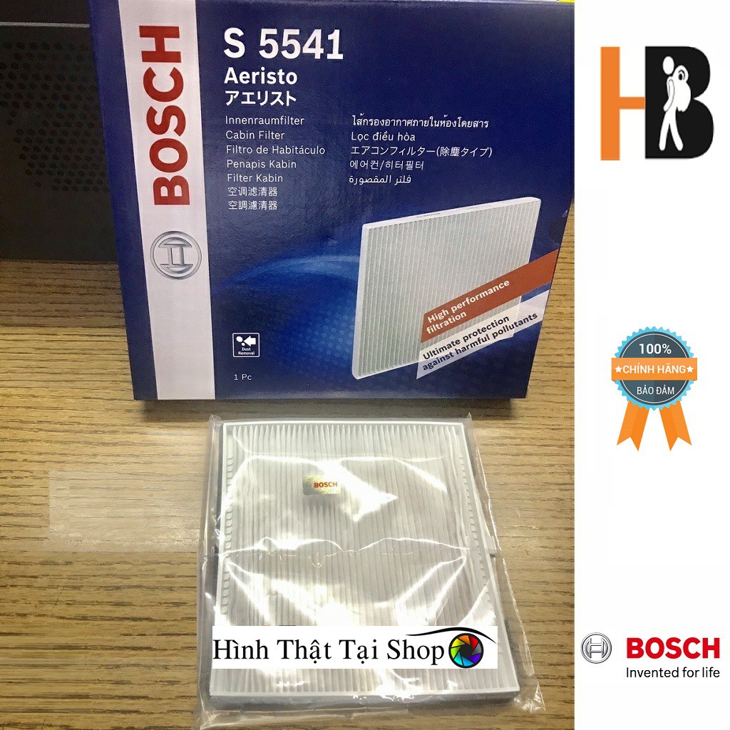 Lọc điều hòa Bosch S 5541 cho xe KIA Morning 1.1 i (2004 - 2013)